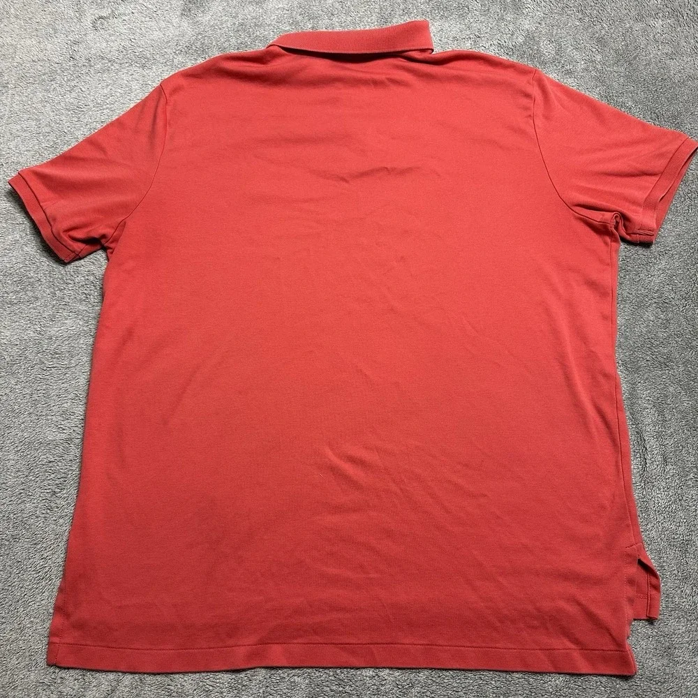 Polo Ralph Lauren Mens Red/Salmon Short Sleeve Collared Polo Size XXl